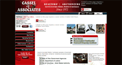 Desktop Screenshot of casselauctions.com